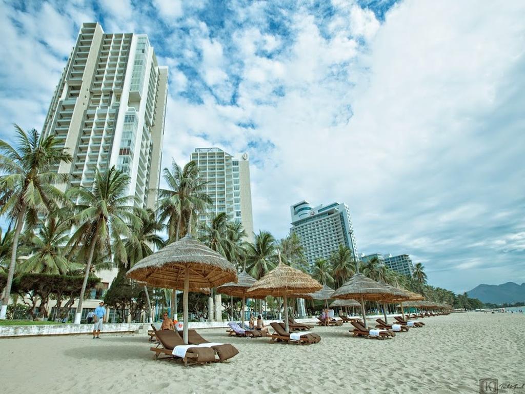 Luxury Sea View Apartment نها ترانج الغرفة الصورة